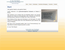 Tablet Screenshot of gastroenterologie-stadtpark-bochum.com